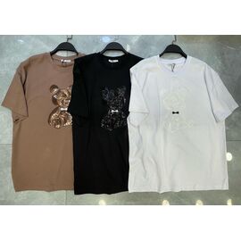 Фотография Футболка женская M123 brown р.S-L "Major" недорого оптом от прямого поставщика