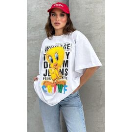 Фотография Футболка женская M115 white р.S-L "Major" недорого оптом от прямого поставщика