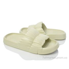 Шльопанці жіночі полегшені Літо 777 олива (8 пар р.36-41) "Alex" недорого оптом від прямого постачальника
