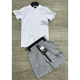 Костюм дитячий на хлопчика 284-2-285 grey-white р.9-13 "MirWear kids" недорого оптом від прямого постачальника