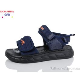 Сандалії дитячі літні Літо X8505-2 (10 пар р.32-37) "GFB-Канарейка" недорого оптом від прямого постачальника