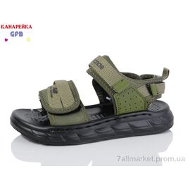 Сандалії дитячі літні Літо X8505-5 (10 пар р.32-37) "GFB-Канарейка" недорого оптом від прямого постачальника
