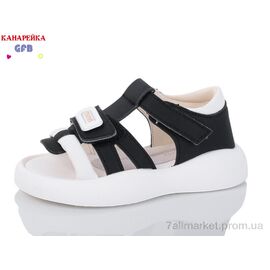 Босоніжки дитячі літні Літо Y7510-2 (8 пар р.26-31) "GFB-Канарейка" недорого оптом від прямого постачальника