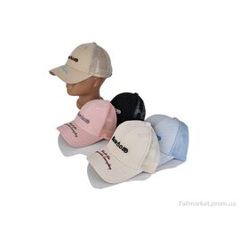 Фотография Кепка детская Лето 0306 mix (5 шт. р.сетка 53-55) "KUINH" недорого оптом от прямого поставщика