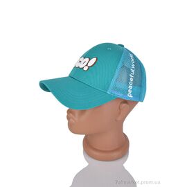 Фотография Кепка детская Лето 0307-1 green (5 шт. р.сетка 53-55) "KUINH" недорого оптом от прямого поставщика