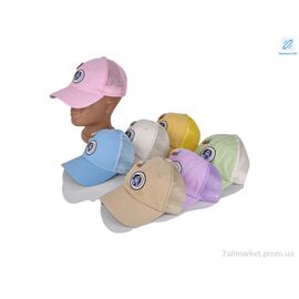 Кепка дитяча Літо 0310 LED mix (5 шт. р.сітка53-55) "KUINH" недорого оптом від прямого постачальника