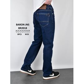 Джинси чоловічі BR2018 blue р.30-38 "God Baron" недорого оптом від прямого постачальника