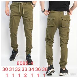 Джинси чоловічі 8080-4 green р.30-38 "God Baron" недорого оптом від прямого постачальника