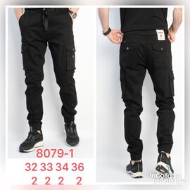 Фотография Джинсы мужские 8079-1 black р.32-36 "God Baron" недорого оптом от прямого поставщика