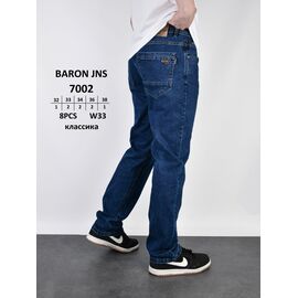 Джинси чоловічі 7002 blue р.32-38 "God Baron" недорого оптом від прямого постачальника
