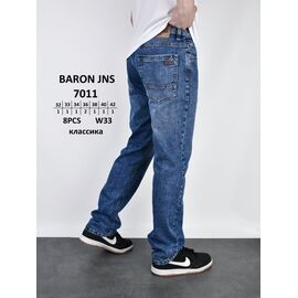 Джинси чоловічі 7011 blue р.32-42 "God Baron" недорого оптом від прямого постачальника