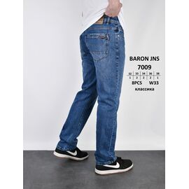 Джинси чоловічі 7009 blue р.32-38 "God Baron" недорого оптом від прямого постачальника