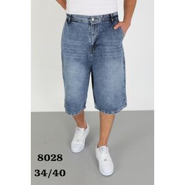 Шорти чоловічі 8028-1 blue р.34-40 "God Baron" недорого оптом від прямого постачальника