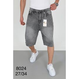 Шорти чоловічі 8024-1 grey р.27-34 "God Baron" недорого оптом від прямого постачальника