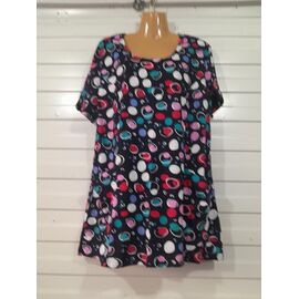 Туніка жіноча A111 black р.54-64 "Akvarel" недорого оптом від прямого постачальника