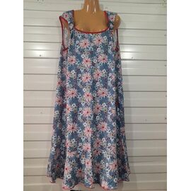 Жіночий сарафан A106 blue р.54-62 "Akvarel" недорого оптом від прямого постачальника