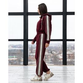 Костюм спортивний жіночий теплий Д124 wine р.XS-L "AZNA" недорого оптом від прямого постачальника
