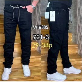 Фотография Джинсы мужские 721-3 black р.29-38 "LILY" недорого оптом от прямого поставщика