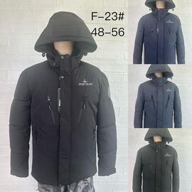Фотография Куртка мужская зимняя F23 navy р.48-56 "Lina" недорого оптом от прямого поставщика