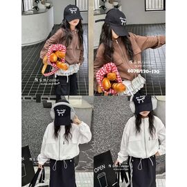 Фотография Кофта детская на девочку 6078 brown р.130-170 "Major" недорого оптом от прямого поставщика