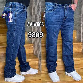 Джинси чоловічі 9809 blue р.32-42 "God Baron" недорого оптом від прямого постачальника