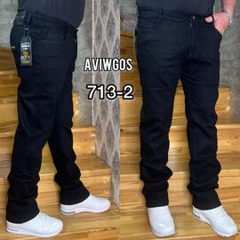 Джинси чоловічі 713-2 black р.28-36 "God Baron" недорого оптом від прямого постачальника