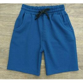 Дитячі шорти на хлопчика S30-3 blue р.12-16 "MMZ" недорого оптом від прямого постачальника