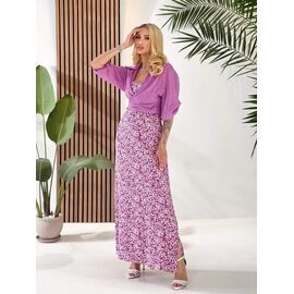 Сукня літня жіноча 205 purple р.44-50 "OSKA" недорого оптом від прямого постачальника