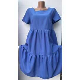 Фотография Платье летнее женское 902 blue р.46-50 "Potok" недорого оптом от прямого поставщика