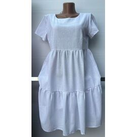 Фотография Платье летнее женское 902 white р.46-50 "Potok" недорого оптом от прямого поставщика