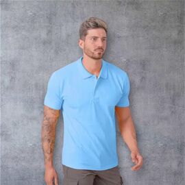 Фотография Футболка мужская 5127 l.blue р.2XL-5XL "ROLADA" недорого оптом от прямого поставщика