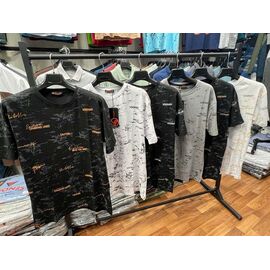 Фотография Футболка мужская 1101 white-beige р.2XL-6XL "Vip Stendo" недорого оптом от прямого поставщика