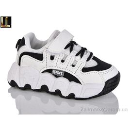 Фотография Кроссовки детские модные Весна/осень B202-61 (8 пар р.25-30) "Lilin" недорого оптом от прямого поставщика