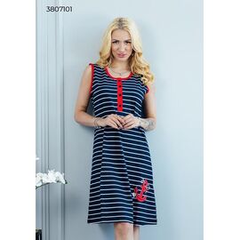 Фотография Сарафан женский 3807101 navy р.S-L "Vehuiah" недорого оптом от прямого поставщика