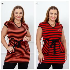 Фотография Костюм женский 70907 red р.L-3XL "Vehuiah" недорого оптом от прямого поставщика