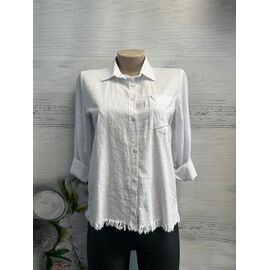 Фотография Рубашка женская 956 white р.S-XL "SHEPARIS" недорого оптом от прямого поставщика