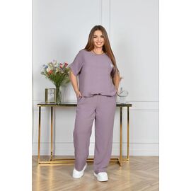 Фотография Костюм женский 1526 grey р.50-56 "Iren Veles" недорого оптом от прямого поставщика