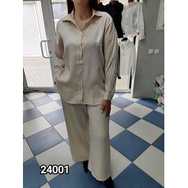 Фотография Костюм женский 24001 l.beige р.42-48 "LOOK" недорого оптом от прямого поставщика