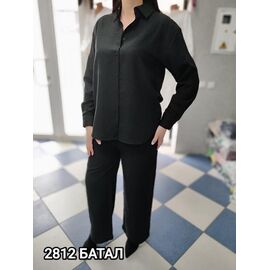 Фотография Костюм женский 2812 black р.2XL-5XL "LOOK" недорого оптом от прямого поставщика