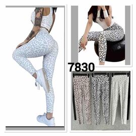 Фотография Лосины женские 7830 white-grey р.42-46 "LOOK" недорого оптом от прямого поставщика