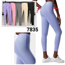 Фотография Лосины женские 7835 pink р.42-46 "LOOK" недорого оптом от прямого поставщика