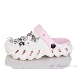 Фотография Кроксы детские летние Лето 5161-296B (8 пар р.28-35) "Luck Line" недорого оптом от прямого поставщика