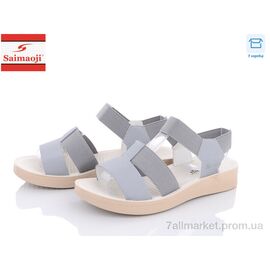 Фотография Босоножки женские летние Лето A3107-7 (8 пар р.36-41) "Saimaoji" недорого оптом от прямого поставщика