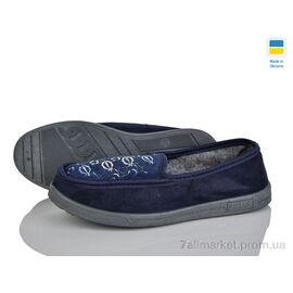 Фотография Тапки женские для дома Весна/осень Ж-З бабушка синій (7 пар р.36-41) "Lot Shoes" недорого оптом от прямого поставщика