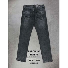 Фотография Джинсы мужские BR9572 black р.32-42 "God Baron" недорого оптом от прямого поставщика