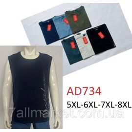 Майка чоловіча батал розміри 5хл-8хл (56-64) (мікс кв) "STELLA" купити недорого від прямого постачальника