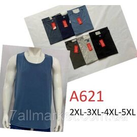 Майка чоловіча супербатал розміри 2хл-5хл (46-54) (мікс кв) "STELLA" купити недорого від прямого постачальника