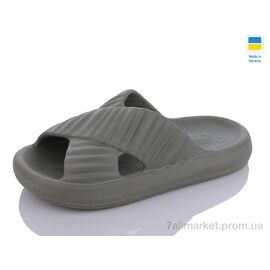 Шльопанці жіночі полегшені Літо 105 хакі (8 пар р.36-41) "Крок" недорого оптом від прямого постачальника