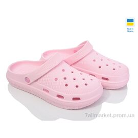 Крокси жіночі літні Літо Крок С98 рожевий (6 пар р.36-41) "Vladimir" недорого оптом від прямого постачальника