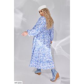 Фотография Женское платье софт р.54-56;58-60;62-64;50-52 (4цв) "LETTI" купить недорого от прямого поставщика